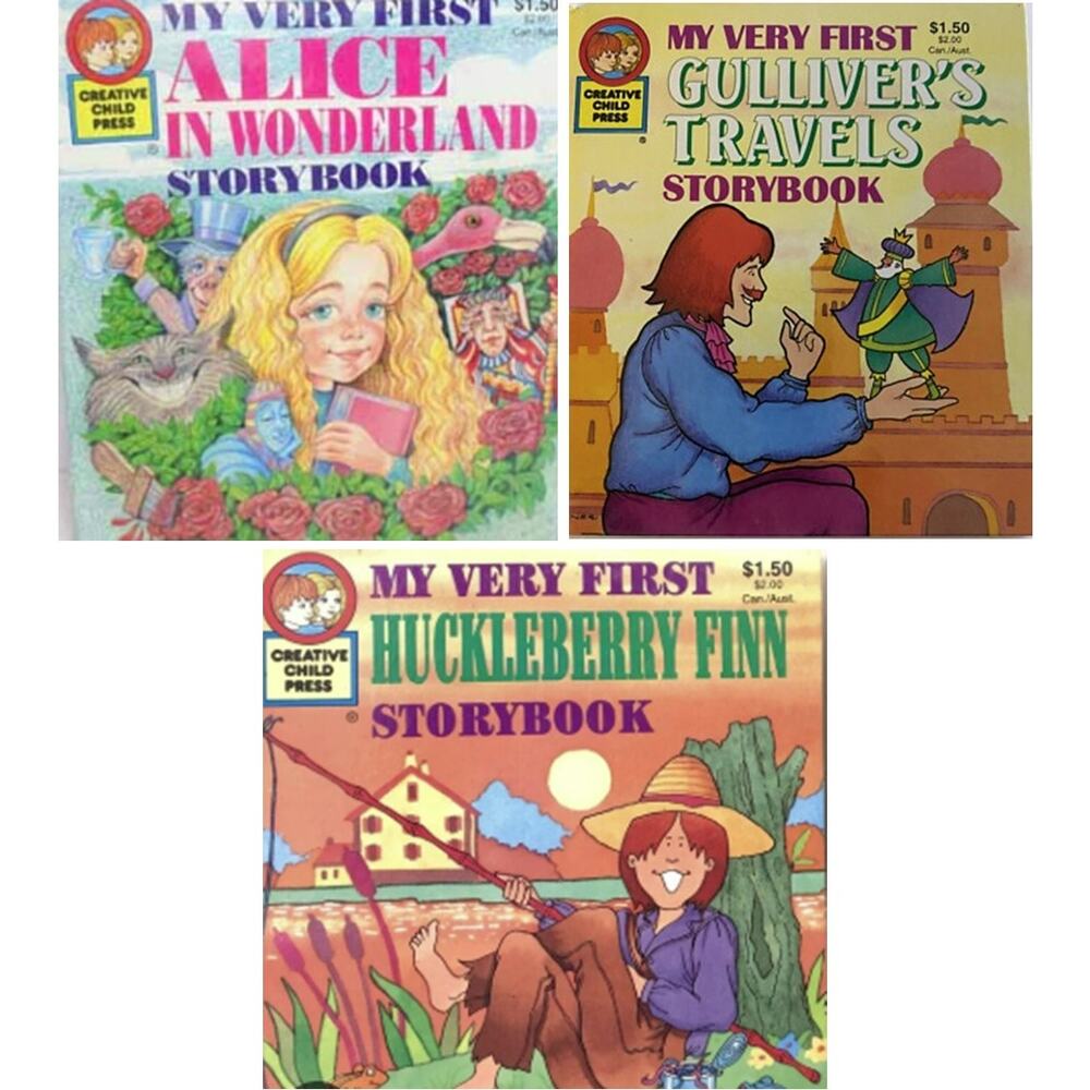 My Very First Storybook 3 Book Set Classic Tales 1995 Creative Child Press NIP